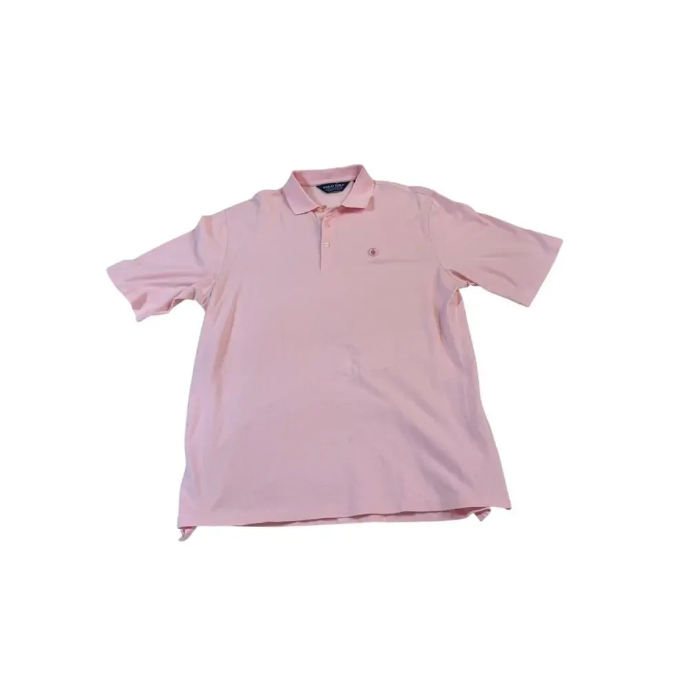 Polo Golf Ralph Lauren Shirt Men's Large Pink Short Sleeve - Picture 5 of 5